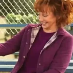 Young Sheldon S03 Reba McEntire Purple Jacket