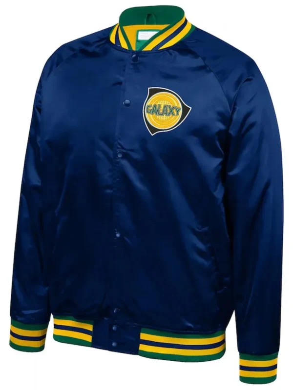 Since 96 Los Angeles Galaxy Satin Navy Blue Jacket