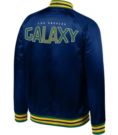 Since 96 Los Angeles Galaxy Satin Navy Blue Jacket