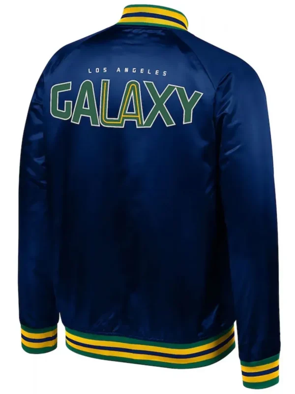 Since 96 Los Angeles Galaxy Satin Navy Blue Jacket