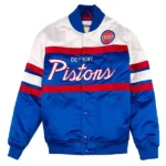 Special Script Detroit Pistons Satin Jacket