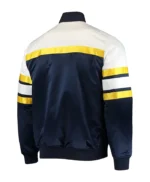 Special Script Indiana Pacers Navy Varsity Jacket