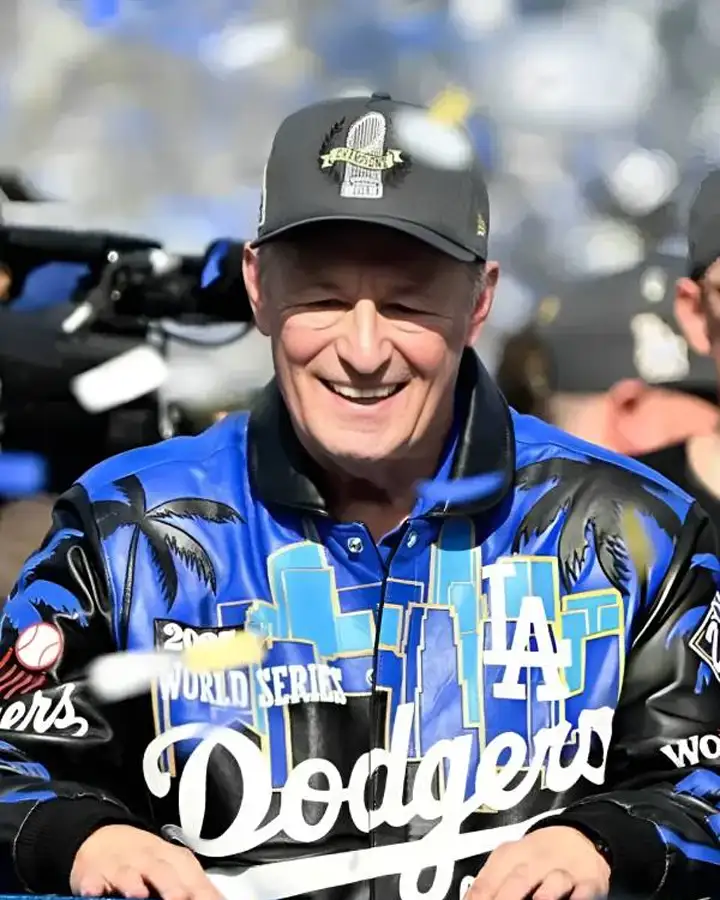 Stan Kasten 2025 Dodgers World Series Celebration Jacket Stan Kasten 2025 Dodgers World Series Celebration Jacket