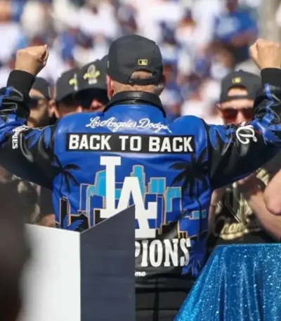 Stan Kasten 2025 Dodgers World Series Celebration Jacket