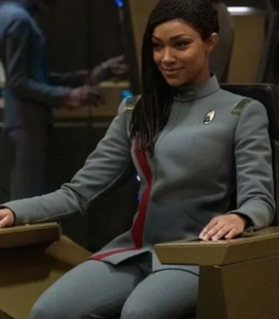 Star Trek Discovery Sonequa Martin Grey Jacket