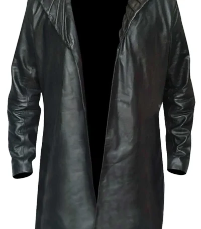 Star Trek Into Darkness Khan Long Leather Trench Coat