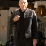 Star Trek Jean-Luc Picard Wool Black Jacket