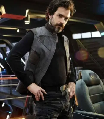 Star Trek Picard Cristobal Chris Rios Grey Vest