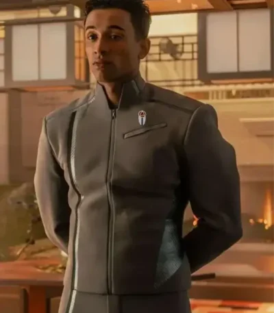 Star Trek: Starfleet Academy Caleb Mir Grey Jacket