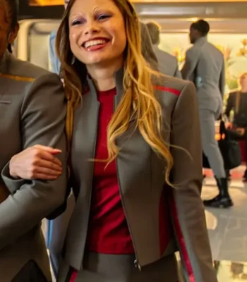 Star Trek Starfleet Academy Genesis Lythe Grey Jacket