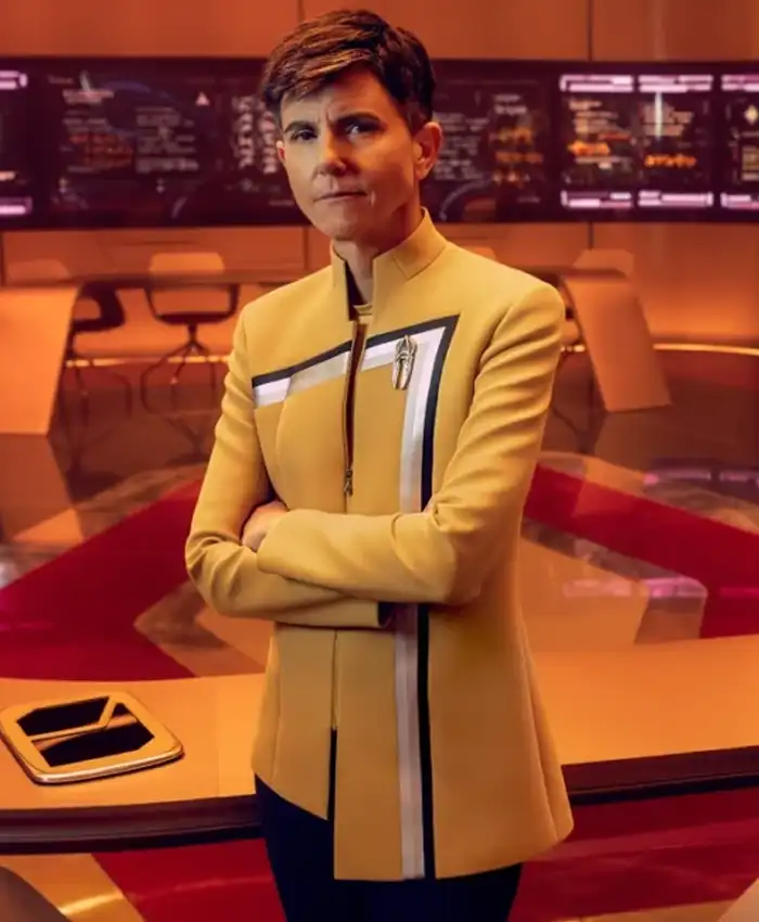 Star Trek Starfleet Academy Jett Reno Yellow Jacket Star Trek Starfleet Academy Jett Reno Yellow Jacket