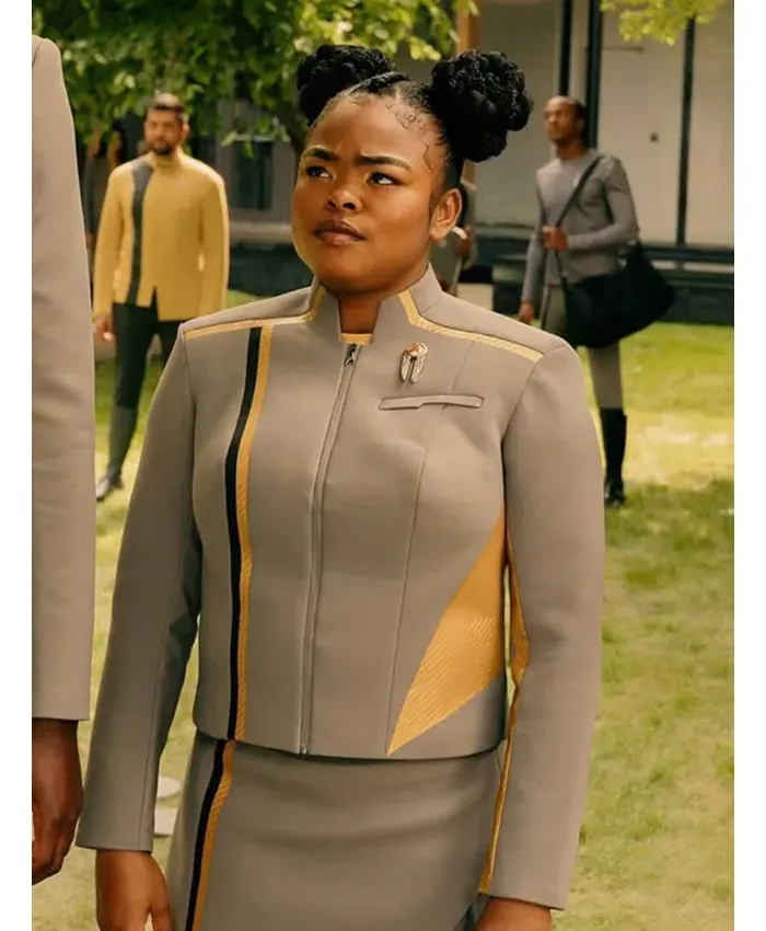 Star Trek Starfleet Academy SAM Grey Jacket Star Trek Starfleet Academy SAM Grey Jacket