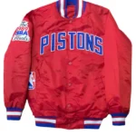 Starter Detroit Pistons Nba Satin Jacket