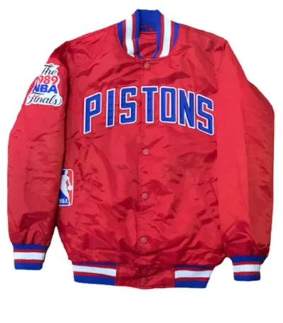 Starter Detroit Pistons Nba Satin Jacket