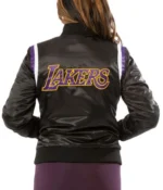 Starter Lakers Los Angeles Bomber Satin Jacket