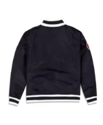 Houston Astros Striped Orange Satin Jacket