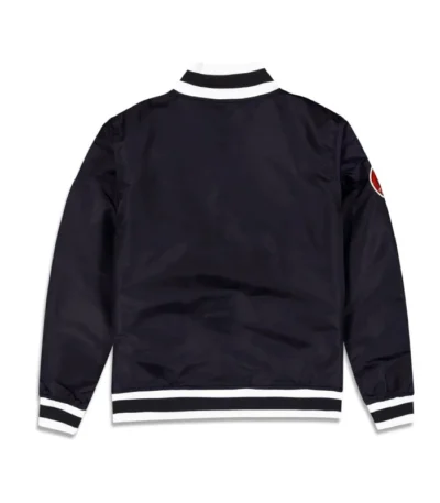 Houston Astros Striped Orange Satin Jacket