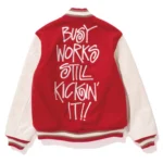 Stussy Bape Varsity Jacket