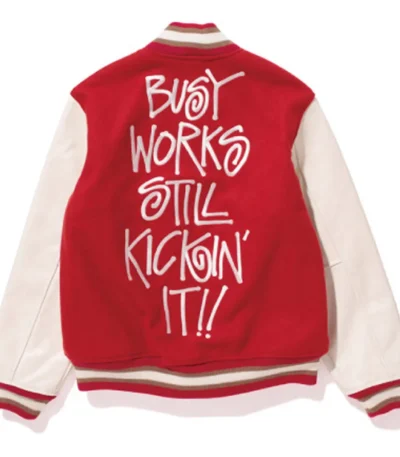 Stussy Bape Varsity Jacket