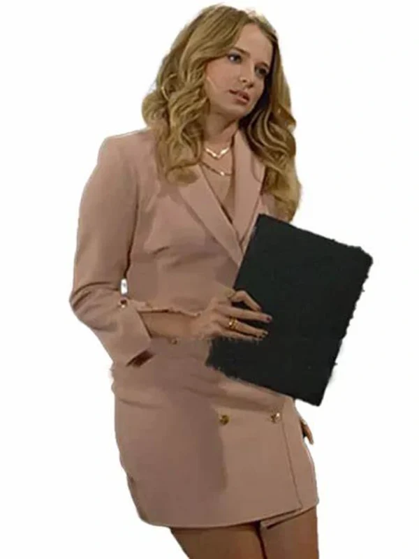 Summer Newman The Young and the Restless Double-Breasted Blazer Coat