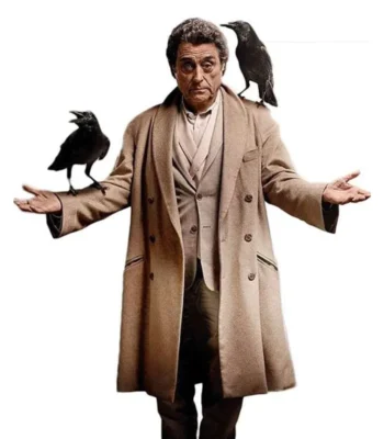 TV Series American Gods Ian Mcshane Wool Coat