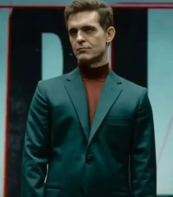 Berlin 2023 Pedro Alonso Green Blazer