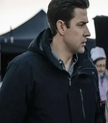 Jack Ryan Season 3 Tom Clancy’s Black Cotton Jacket