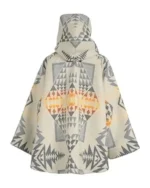 Yellowstone Kelly Reilly White Poncho Cloak Coat