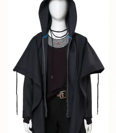 Teagan Croft Titans Rachel Roth Long Coat With Hood