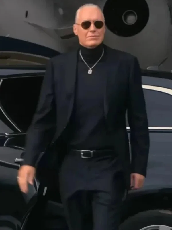 Terry Silver Cobra Kai S05 Black Blazer