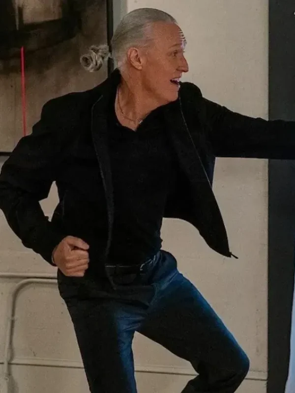 Terry Silver Cobra Kai S05 Black Jacket