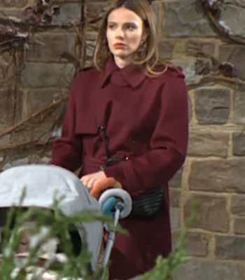 Tessa Porter The Young and the Restless Wool Coat