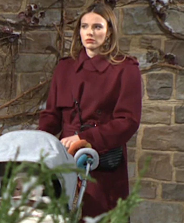 Tessa Porter The Young and the Restless Wool Coat Tessa Porter The Young and the Restless Wool Coat