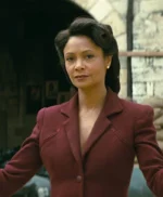 Thandiwe Newton Westworld S3 E2 Maroon Blazer