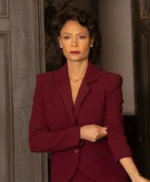 Thandiwe Newton Westworld S3 E2 Maroon Blazer
