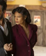 Thandiwe Newton Westworld S3 E2 Maroon Blazer