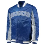 The Ace LA Dodgers Satin Royal Blue Jacket