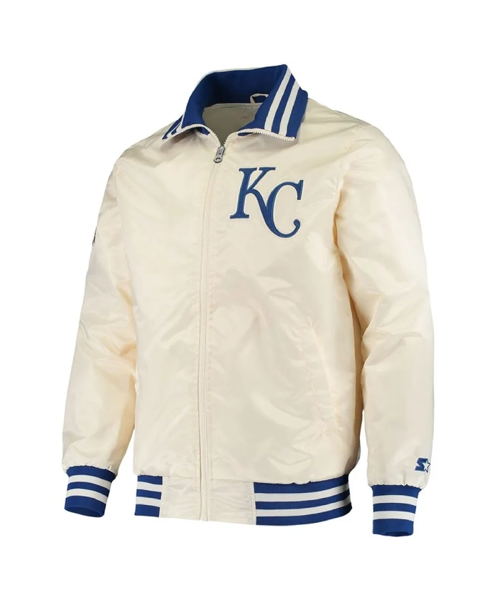 The Captain II Kansas City Royals Cream Jacket The Captain II Kansas City Royals Cream Jacket