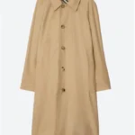 The Dig Edith Pretty Trench Beige Cotton Coat