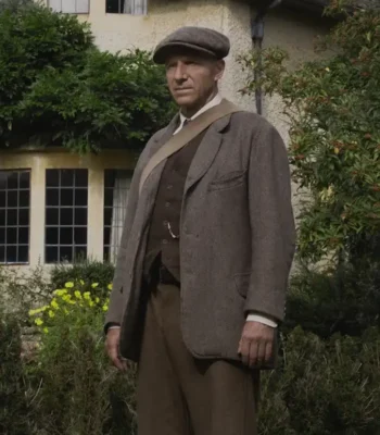 The Dig Ralph Fiennes Grey Coat