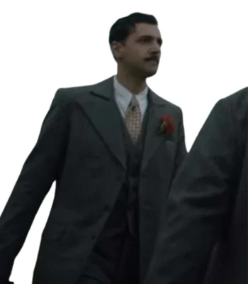 The Dig William Grimes Grey Blazer