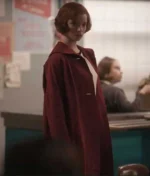 The Queens Gambit Anya Taylor-Joy Red Coat