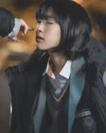 The Sound Of Magic Yoon Ah-yi Black Puffer Jacket