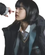 The Sound Of Magic Yoon Ah-yi Black Puffer Jacket