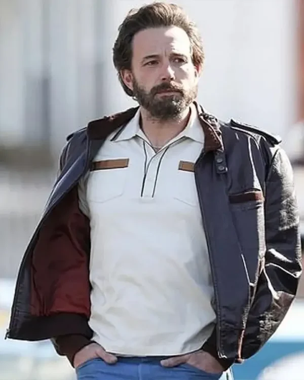 The Tender Bar Ben Affleck Brown Leather Jacket