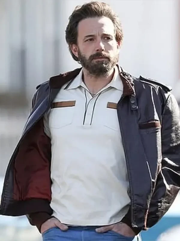 The Tender Bar Ben Affleck Brown Leather Jacket