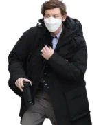 The Tender Bar JR Moehringer Black Hooded Coat