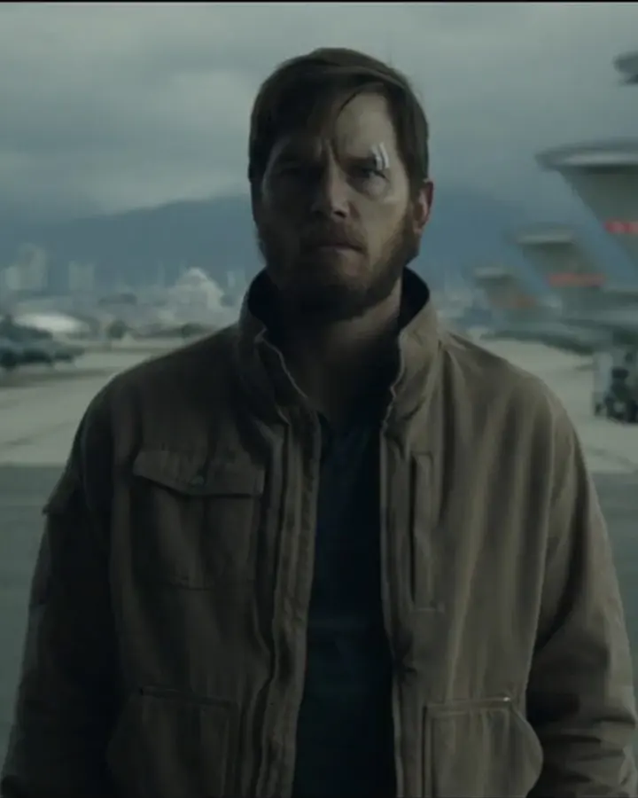 The Terminal List Chris Pratt Cotton Jacket The Terminal List Chris Pratt Cotton Jacket