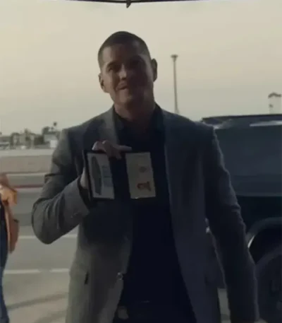 The Terminal List JD Pardo Grey Blazer