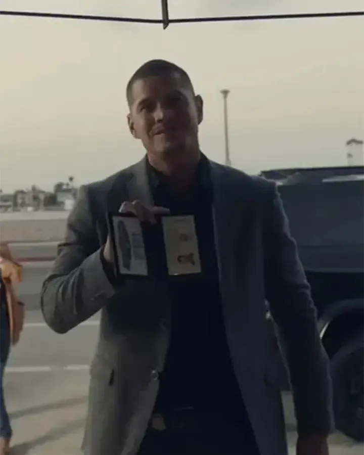 The Terminal List JD Pardo Grey Blazer The Terminal List JD Pardo Grey Blazer